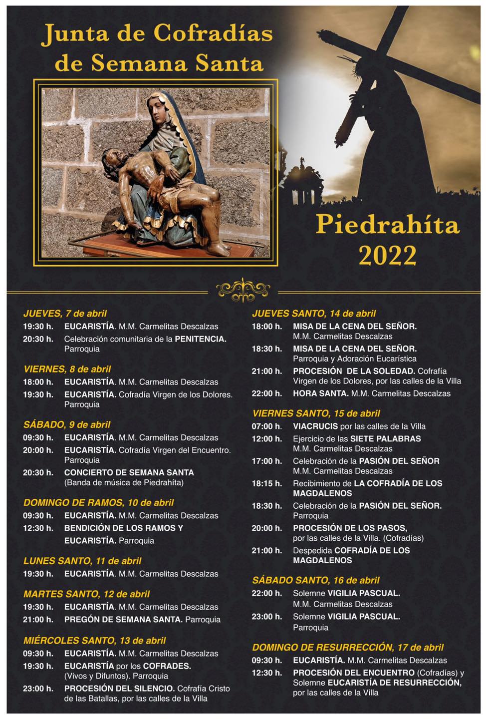 Semana Santa en Piedrahíta 2022 Piedrahíta